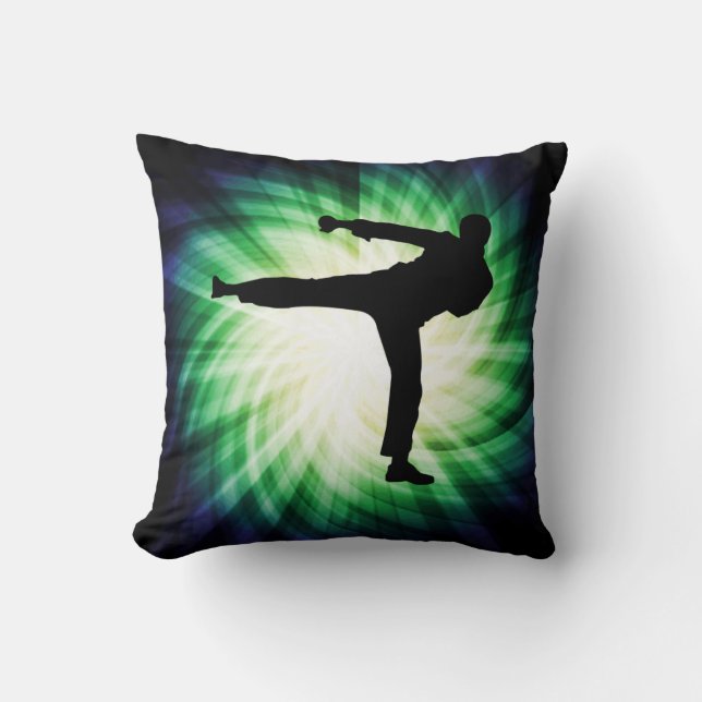 Cool Karate Kick Cushion (Front)