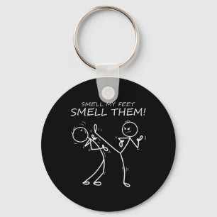 Cool Karate Smell My Feet Smell Them Funny Karate Key Ring