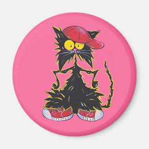 Cool Kat Hip Hop Magnet