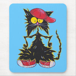 Cool Kat Hip Hop Mouse Mat