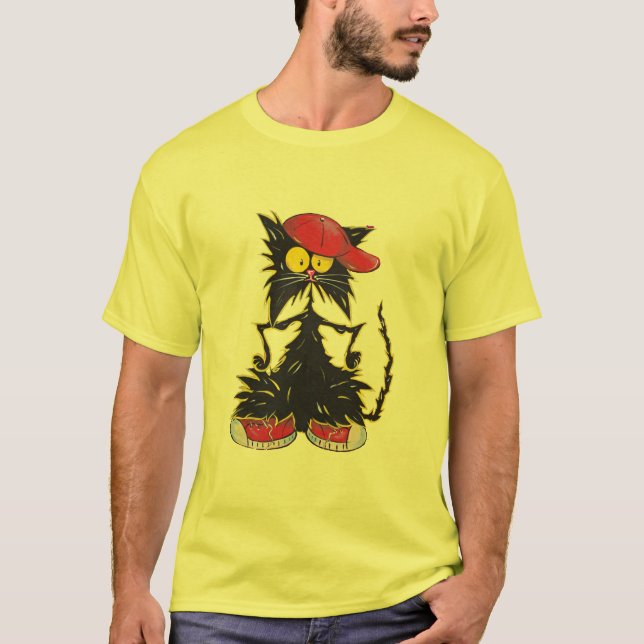 Cool Kat Hip Hop T-Shirt (Front)