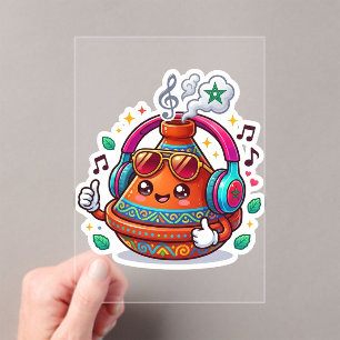 Cool Kawaii Moroccan Tagine Acrylic Invitations
