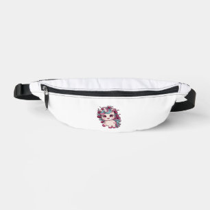 Cool kawaii unicorn with cherries Long Sleeve T-Sh Bum Bags