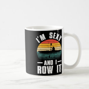 Cool Kayak Art For Men Women Kayaker Rowing Boatin Coffee Mug