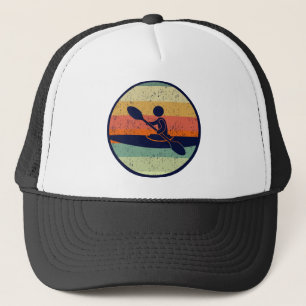 Cool Kayak Sunset Trucker Hat