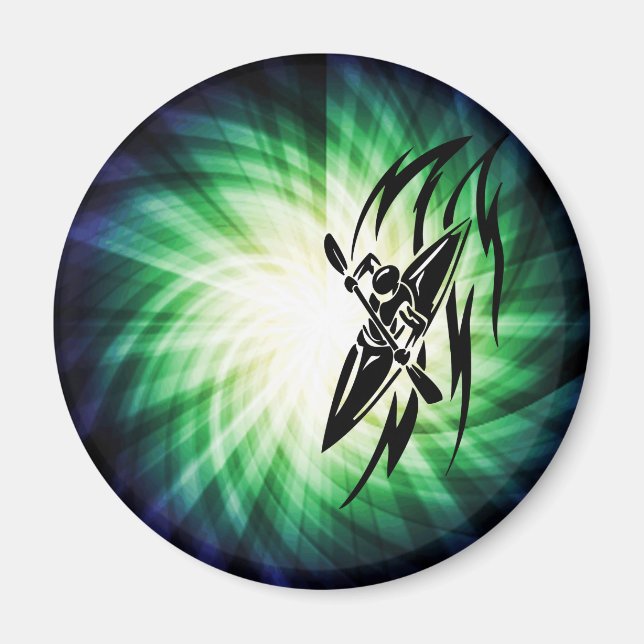 Cool Kayaking Magnet (Front)