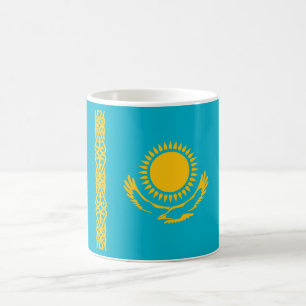 Cool Kazakhstan Flag Coffee Mug