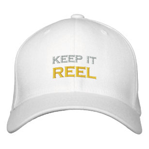 COOL KEEP IT REEL STAY TROUT FISHING FATHER'S DAY  EMBROIDERED HAT