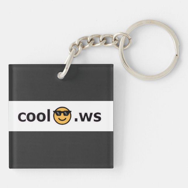 cool key ring (Back)
