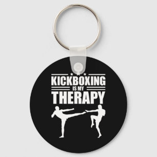 Cool Kickboxing For Men Women Kickboxer Workout Ex Key Ring