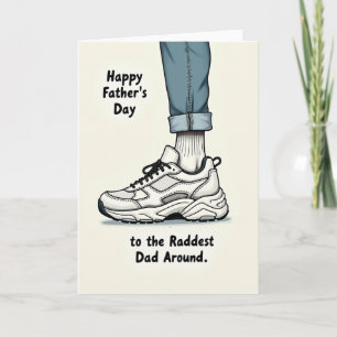 Cool Kicks Fathers Day Card
