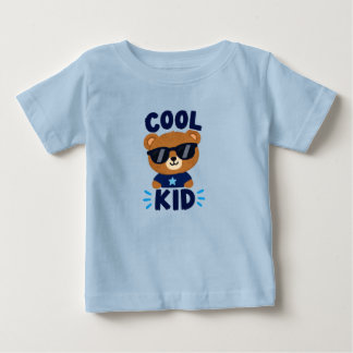 Cool Kid Bear Toddler T-Shirt