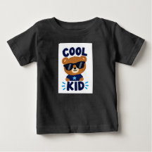 Cool Kid Bear Toddler T-Shirt
