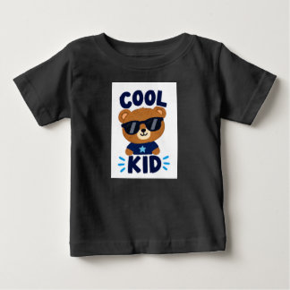 Cool Kid Bear Toddler T-Shirt