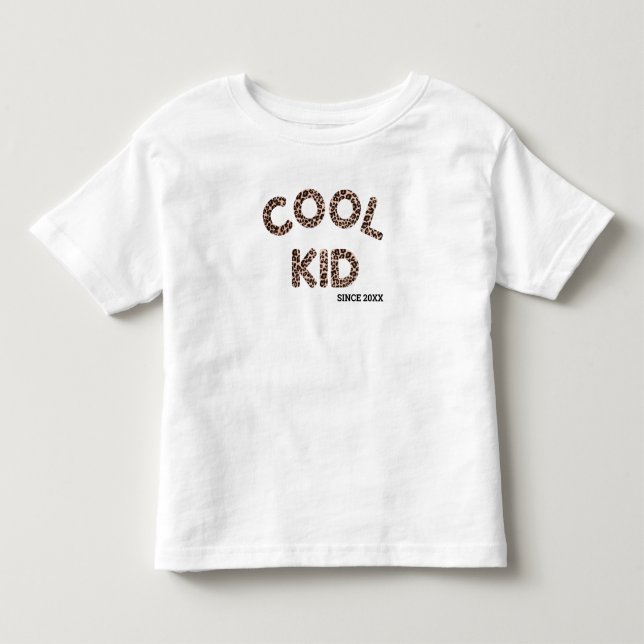 Cool Kid Personalised T-Shirt (Front)