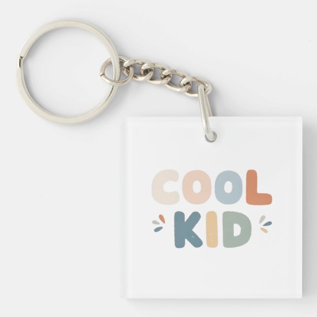 Cool Kid Pillow Key Ring (Front)