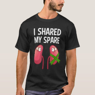 Cool Kidney Donor Art Men Women Transplant Surgery T-Shirt