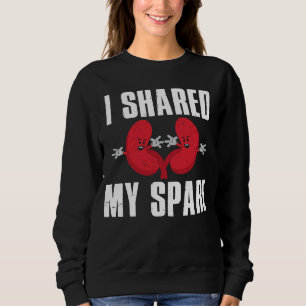 Cool Kidney Donor Men Women Transplant Surgery Rec Sweatshirt