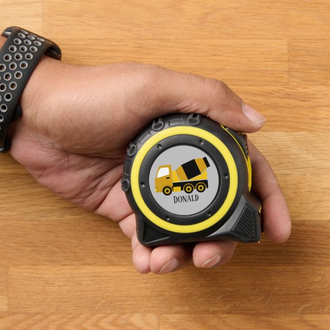 Cool kids boys Mixer construction Tape Measure 1 (Home)