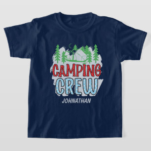 Cool kids camping crew add name unisex T-Shirt