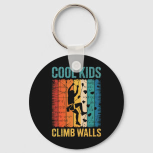 Cool Kids Climb Walls Rock Climbing Bouldering Quo Key Ring