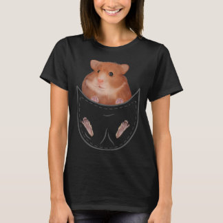 Cool Kids Hamster Clothes Pocket Animal Outfit Gif T-Shirt