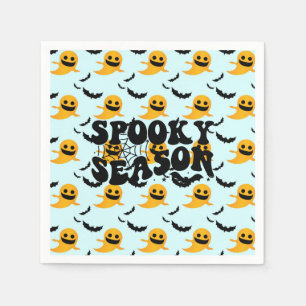 Cool Kids Haunted Ghosts Party Paper Plates Napkin