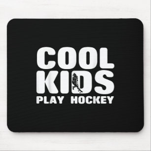 Cool Kids Play Field Hockey Girl Mouse Mat