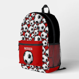 Cool kids unisex Soccer sports Printed Backpack
