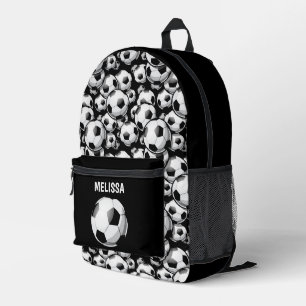 Cool kids unisex Soccer sports  Printed Backpack