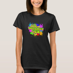 Cool Kindergarten Crew, Graphitti Kindergarten Tea T-Shirt