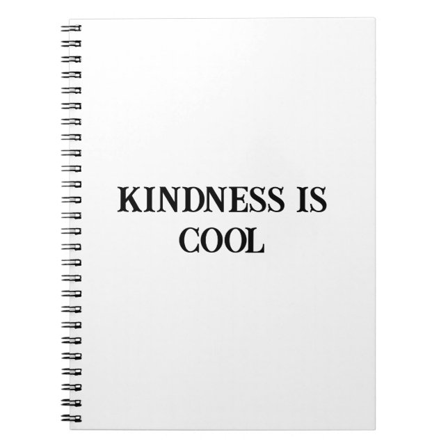 Cool Kindness Notebook for Kids (Front)