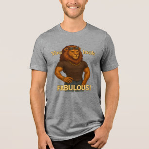 Cool King Lion – Effortlessly Fabulous Tri-Blend Shirt