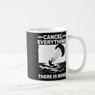 Cool Kitesurfing Art For Men Women Kite Surfing Ki Coffee Mug