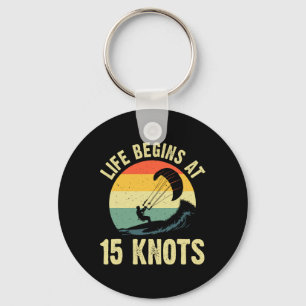 Cool Kitesurfing Art For Men Women Kite Surfing Ki Key Ring