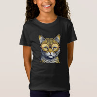 Cool Kitty Cat with Glasses
