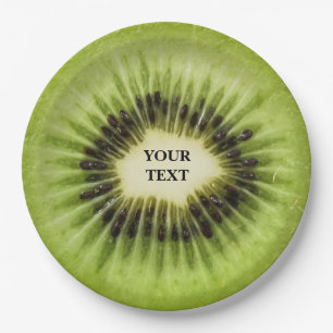 Cool Kiwi Fruit Party Plate