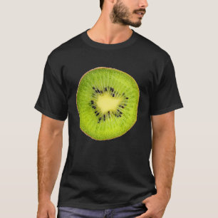 Cool Kiwi Slice Outfit Illustration  Graphic Desig T-Shirt