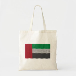Cool Knitted UAE Flag Tote Bag