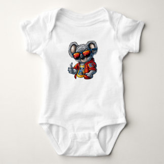 "Cool Koala King Kids T-Shirt – Fun & Trendy Desig Baby Bodysuit