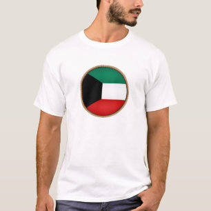 Cool Kuwait Flag Seal T-Shirt