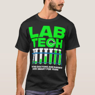 Cool Lab Tech Men Women Lab Week Medical Laborator T-Shirt