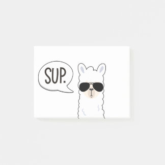 Cool lama post-it notes