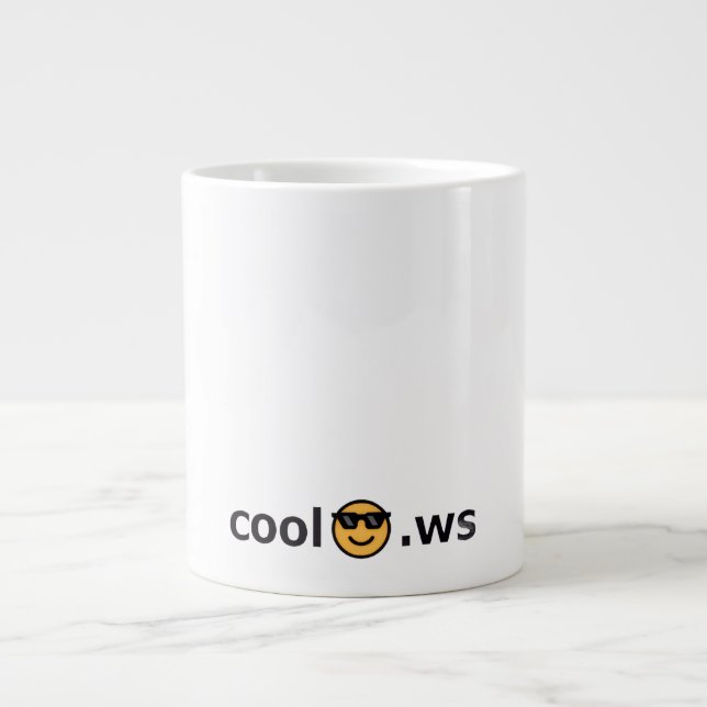 cool large coffee mug (Front)