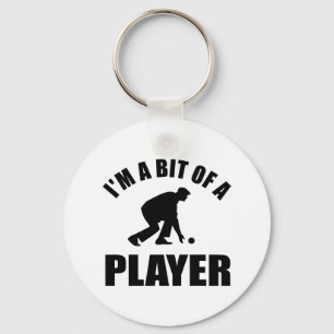 Cool Lawn bowling design Key Ring