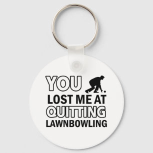 Cool Lawnbowling designs Key Ring