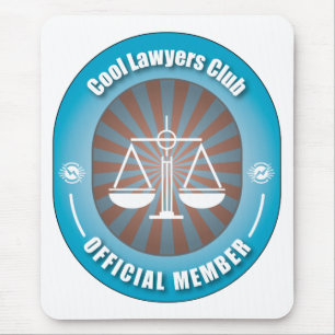 Cool Lawyers Club Mouse Mat