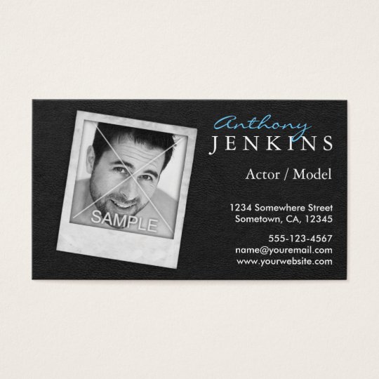 Actor Business Cards Business Card Printing