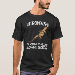 Cool Leopard Gecko For Men Women Tiny Dinosaur Liz T-Shirt
