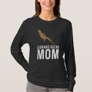 Cool Leopard Gecko For Mom Mama Tiny Dinosaur Liza T-Shirt